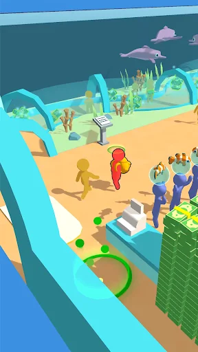 Gameplay screenshot 1 from Aquarium Land — Fishbowl World - Arcade game