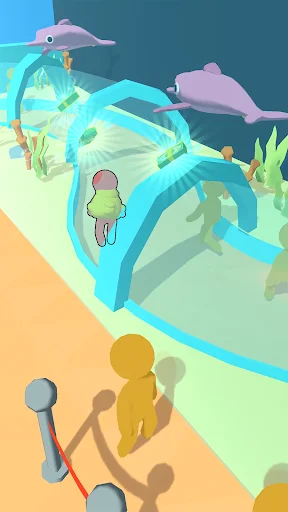 Gameplay screenshot 3 from Aquarium Land — Fishbowl World - Arcade game